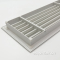 PVC 30 grados Linear Bar Air Grille